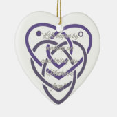 Celtic Motherhood Knot Keramisch Ornament (Rechts)