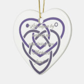 Celtic Motherhood Knot Keramisch Ornament (Links)