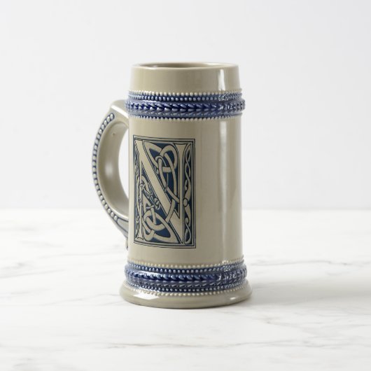 Celtic N Monogram Bierpul (Voorkant links)