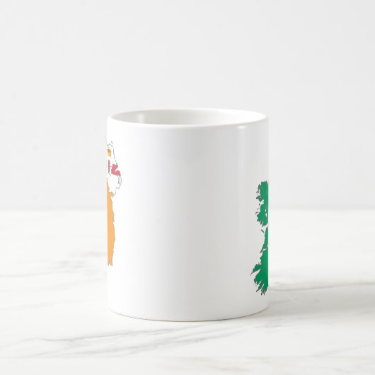 Celtic Nation Irish Map Koffiemok (Center)