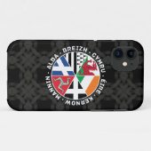 Celtic Nations Flags Case-Mate iPhone Case (Achterkant (horizontaal))