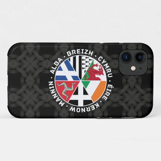 Celtic Nations Flags Case-Mate iPhone Case (Achterkant (horizontaal))