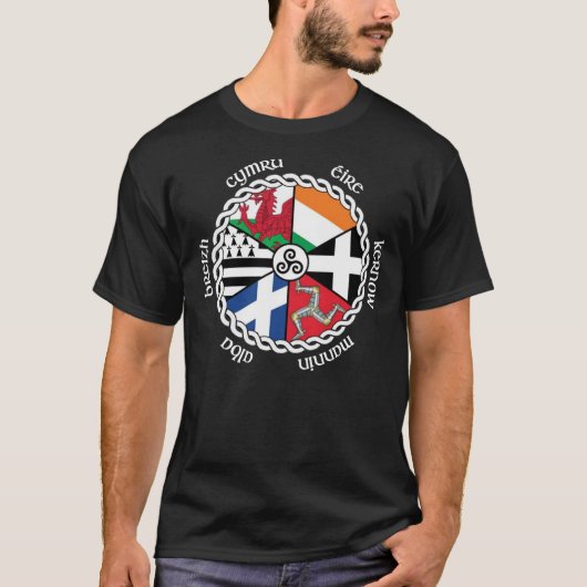 Celtic Nations Flags Essential T-Shirt (Voorkant)