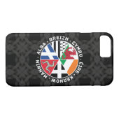 Celtic Nations Flags iPhone 7 Hoesje (Achterkant (Horizontaal))