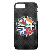 Celtic Nations Flags iPhone 7 Hoesje (Achterkant)