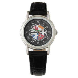 Celtic Nations Flags Ireland Wales Scotland Watch Horloge