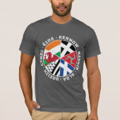 Celtic Nations Flags Mannen T Shirt, Wales, Celt T-shirt (Voorkant)