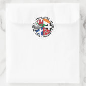 Celtic Nations Flags Ronde Sticker (Tas)