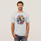 Celtic Nations Flags T-shirt (Voorkant volledig)