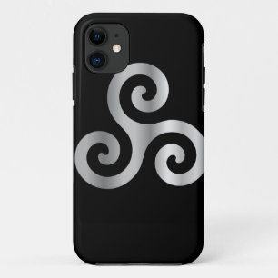Celtic Neopaganism triple spiraal triskelion.jpg iPhone 11 Hoesje
