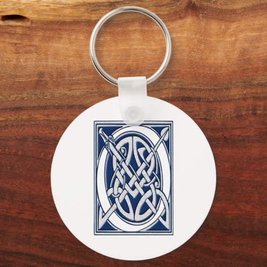 Celtic O Monogram Sleutelhanger (Voorkant)