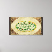 Celtic Old Traditional Folk Art Canvas Afdruk (Voorkant)