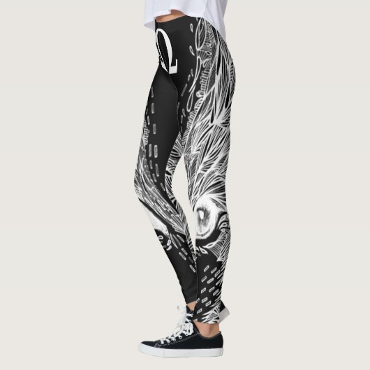 Celtic Omega Wolf Fantasy Leggings (Links)