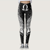 Celtic Omega Wolf Fantasy Leggings (Voorkant)