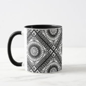 Celtic ornament diagonal mok (Links)