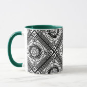 Celtic ornament diagonal mok (Links)