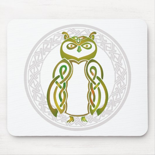 Celtic Owl Muismat (Voorkant)
