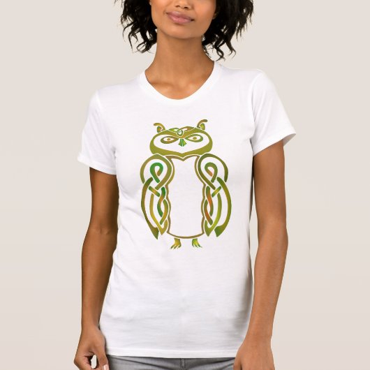 Celtic Owl T-shirt (Voorkant)