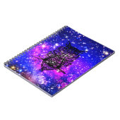 Celtic owl universum notitieboek (Linkerzijde)