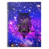 Celtic owl universum notitieboek (Voorkant)