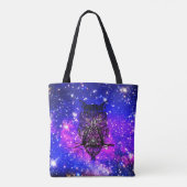 Celtic owl universum tote bag (Achterkant)