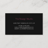 Celtic owl universum visitekaartje (Achterkant)