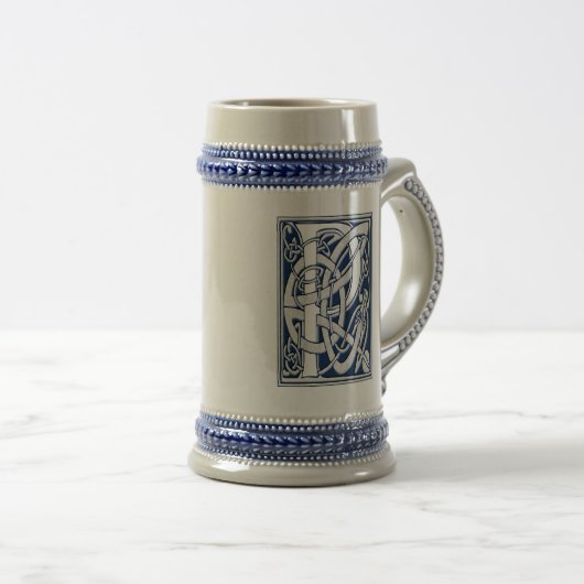 Celtic P Monogram Bierpul (Voorkant rechts)