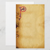 CELTIC P MONOGRAM PARCHMENT BRIEFPAPIER (Voorkant / Achterkant)