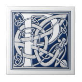Celtic P Monogram Tegeltje (Voorkant)