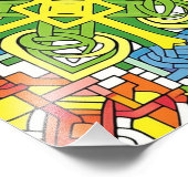 Celtic Pattern Foto Afdruk (Hoek)