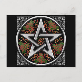 Celtic Pentagram Briefkaart