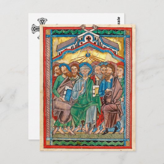 Celtic Pentecost Icon Briefkaart (Voorkant / Achterkant)