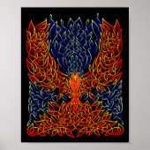 Celtic Phoenix Poster (Voorkant)
