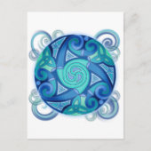 Celtic Planet Briefkaart (Voorkant)