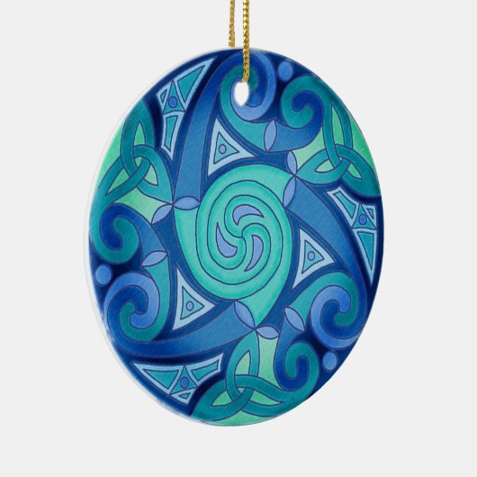 Celtic Planet Ornament (Rechts)