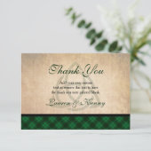 Celtic Play - Hartelijk dank Bedankkaart (Staand voorkant)