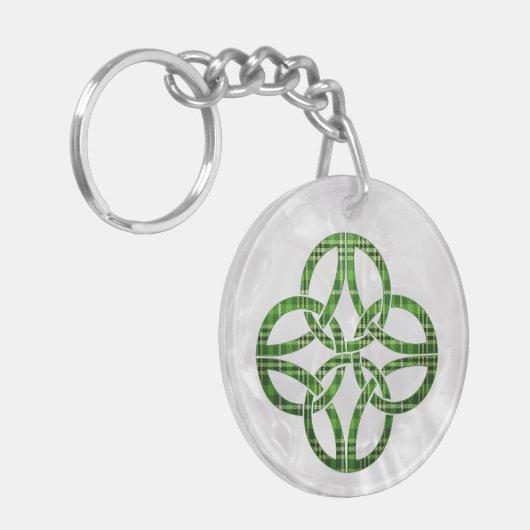 Celtic Play Knot Sleutelhanger (Voorkant Links)