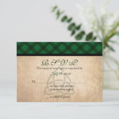 Celtic Play Response Kaarten RSVP Kaartje (Staand voorkant)