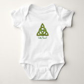 "Celtic Power" met Celtic Trinity Knot Romper (Voorkant)
