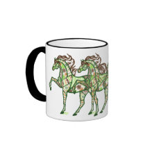 Celtic Prancing Horse Coffee Mok