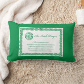 Celtic Prayer St. Patrick's Day Kussen (Deken)