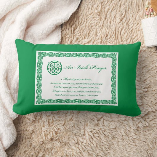 Celtic Prayer St. Patrick's Day Kussen (Deken)