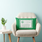 Celtic Prayer St. Patrick's Day Kussen (Stoel)