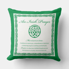 Celtic Prayer St. Patrick's Day Kussen