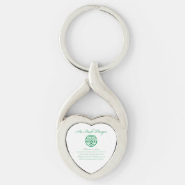 Celtic Prayer St. Patrick's Day Sleutelhanger