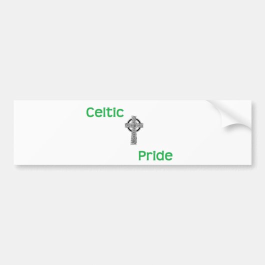 Celtic Pride Bumpersticker (Voorkant)