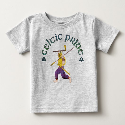 Celtic Pride Shirt Celtic Warrior  (Voorkant)