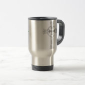 Celtic Quest "Cross" Travel Mug Reisbeker (Voorkant rechts)