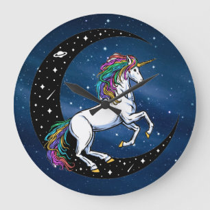 Celtic Rainbow Unicorn Grote Klok
