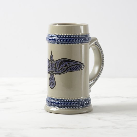 Celtic Raven Bierpul (Voorkant rechts)